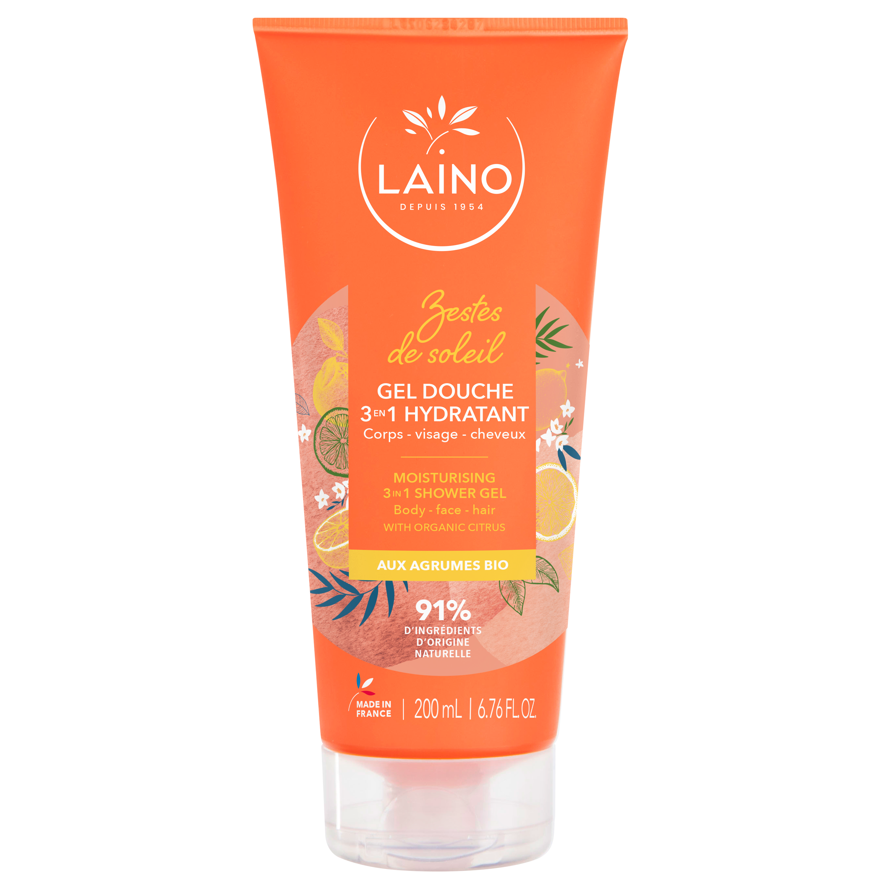 Citrus 3-in-1 Shower Shampoo Laino