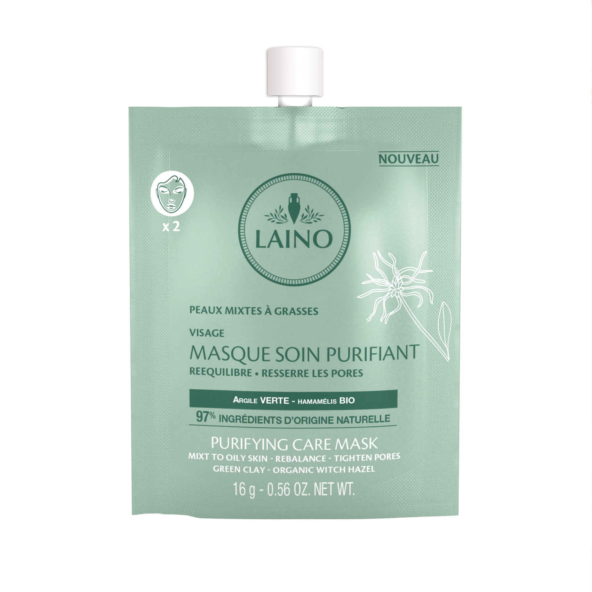 Lealinon care mask 8本 argile_purifiant.jpg